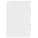 Wall-mounted Bedside Cabinets 2 pcs White 41.5x36x53cm