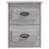 Wall-mounted Bedside Cabinets 2 pcs Grey Sonoma 41.5x36x53cm - Extra Image