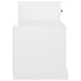 Shoe Cabinet White 100x42x60 cm Engineered Wood - Close-Up Angle