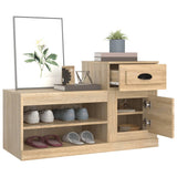 Shoe Cabinet Sonoma Oak 100x42x60 cm Engineered Wood