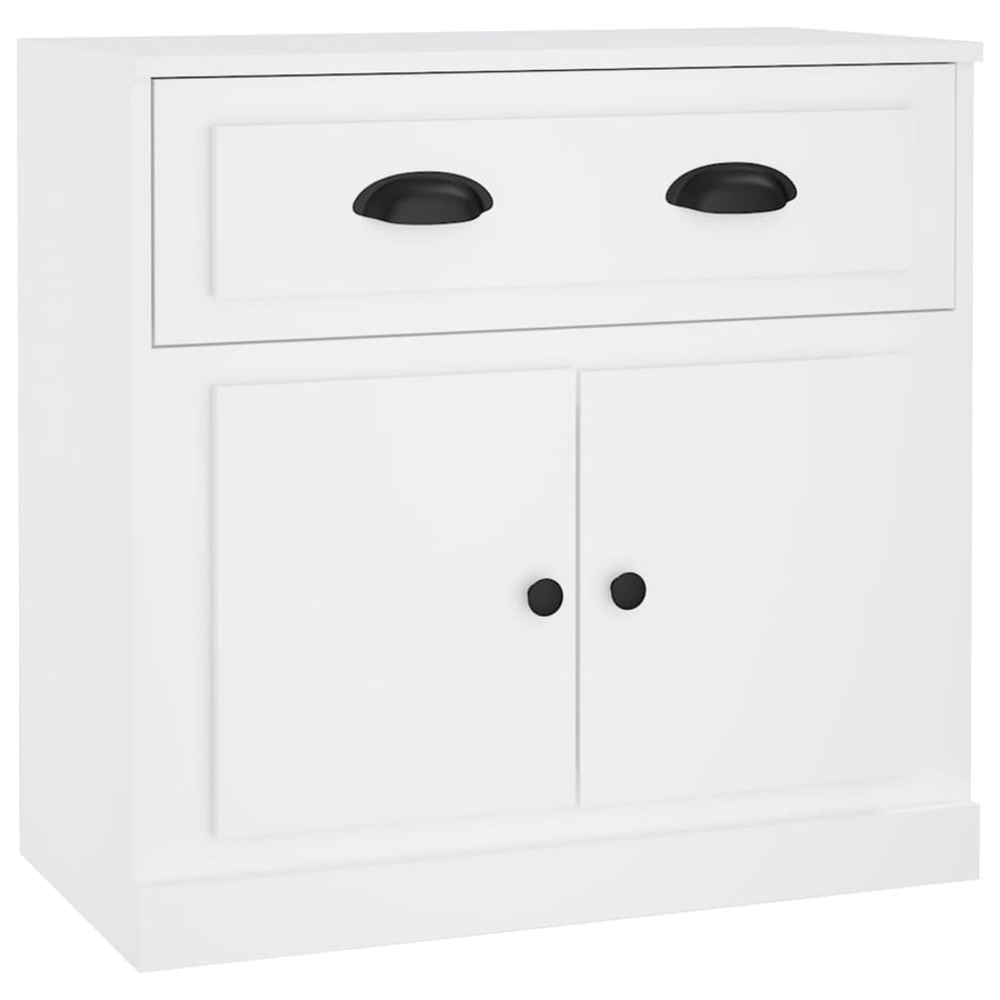 Sideboard White 70x35.5x67.5 cm Engineered Wood