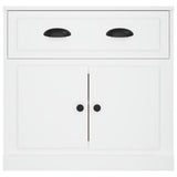 Sideboard White 70x35.5x67.5 cm Engineered Wood