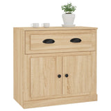 Sideboard Sonoma Oak 70x35.5x67.5 cm Engineered Wood - Top-Down View