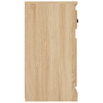 Sideboard Sonoma Oak 70x35.5x67.5 cm Engineered Wood