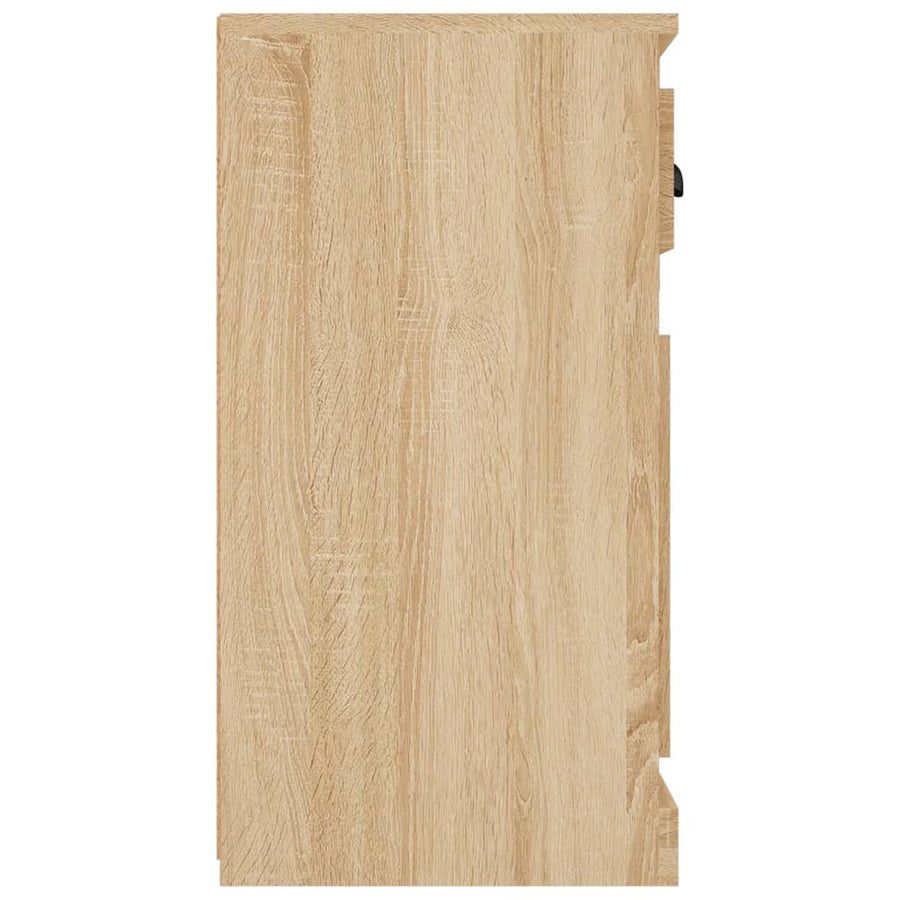 Sideboard Sonoma Oak 70x35.5x67.5 cm Engineered Wood