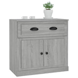 Sideboard Grey Sonoma 70x35.5x67.5 cm Engineered Wood - Top-Down View