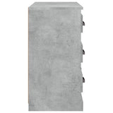 Sideboard Concrete Grey 70x35.5x67.5 cm Engineered Wood