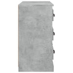 Sideboard Concrete Grey 70x35.5x67.5 cm Engineered Wood