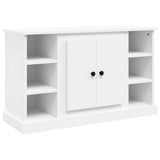 Sideboard White 100x35.5x60 cm Engineered Wood - Front View