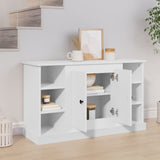 Sideboard White 100x35.5x60 cm Engineered Wood - Side View