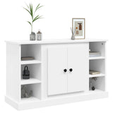 Sideboard White 100x35.5x60 cm Engineered Wood - Top-Down View