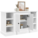 Sideboard White 100x35.5x60 cm Engineered Wood - 45-Degree Angle