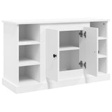 Sideboard White 100x35.5x60 cm Engineered Wood - Low Angle