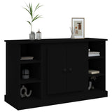 Sideboard Black 100x35.5x60 cm Engineered Wood - Top-Down View