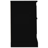 Sideboard Black 100x35.5x60 cm Engineered Wood