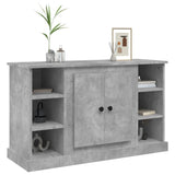 Sideboard Concrete Grey 100x35.5x60 cm Engineered Wood - Top-Down View