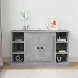Sideboard Concrete Grey 100x35.5x60 cm Engineered Wood