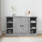 Sideboard Concrete Grey 100x35.5x60 cm Engineered Wood