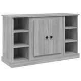 Sideboard Grey Sonoma 100x35.5x60 cm Engineered Wood - Front View