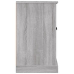 Sideboard Grey Sonoma 100x35.5x60 cm Engineered Wood