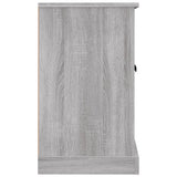 Sideboard Grey Sonoma 100x35.5x60 cm Engineered Wood - Close-Up Angle