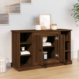 Sideboard Brown Oak 100x35.5x60 cm Engineered Wood - Side View