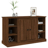 Sideboard Brown Oak 100x35.5x60 cm Engineered Wood - Top-Down View