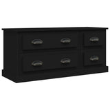 TV Cabinet Black 100x35.5x45 cm Engineered Wood