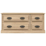 TV Cabinet Sonoma Oak 100x35.5x45 cm Engineered Wood