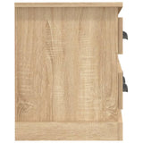 TV Cabinet Sonoma Oak 100x35.5x45 cm Engineered Wood - Close-Up Angle