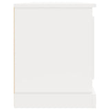 TV Cabinet White 100x35.5x45 cm Engineered Wood