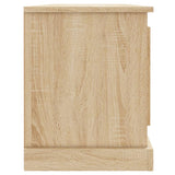 TV Cabinet Sonoma Oak 100x35.5x45 cm Engineered Wood - Close-Up Angle