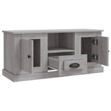 TV Cabinet Grey Sonoma 100x35.5x45 cm Engineered Wood
