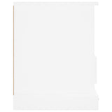 TV Cabinet White 93x35.5x45 cm Engineered Wood - Close-Up Angle