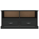 TV Cabinet Black 93x35.5x45 cm Engineered Wood