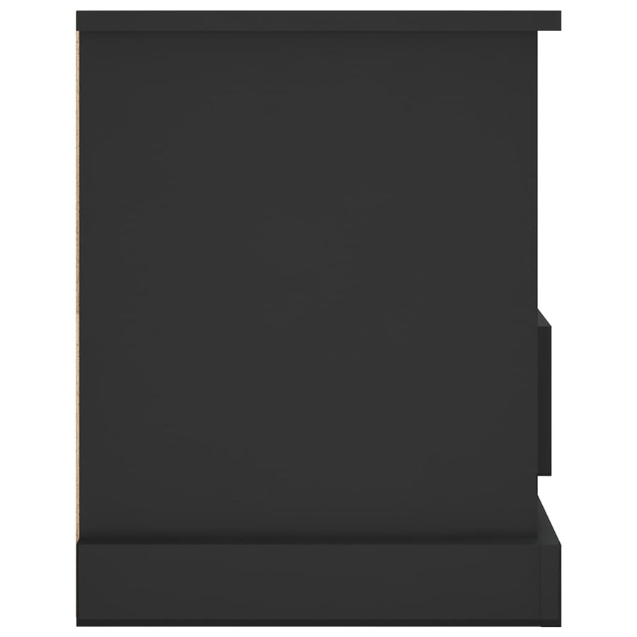 TV Cabinet Black 93x35.5x45 cm Engineered Wood