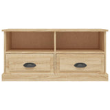 TV Cabinet Sonoma Oak 93x35.5x45 cm Engineered Wood