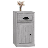 Side Cabinet with Drawer Grey Sonoma 40x50x75 cm Engineered Wood - Top-Down View