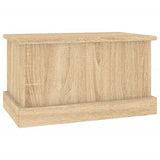 Storage Box Sonoma Oak 50x30x28 cm Engineered Wood - Top-Down View