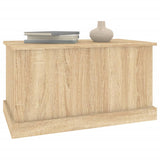 Storage Box Sonoma Oak 70x40x38 cm Engineered Wood - Top-Down View