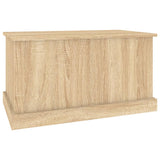 Storage Box Sonoma Oak 70x40x38 cm Engineered Wood - 45-Degree Angle