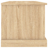 Storage Box Sonoma Oak 70x40x38 cm Engineered Wood - Close-Up Angle