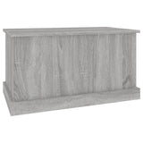 Storage Box Grey Sonoma 70x40x38 cm Engineered Wood - Top-Down View