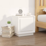 Bedside Cabinets 2 pcs White 44x35x45 cm Engineered Wood