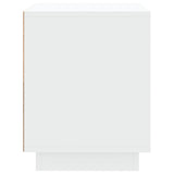 Bedside Cabinets 2 pcs White 44x35x45 cm Engineered Wood