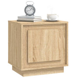 Bedside Cabinets 2 pcs Sonoma Oak 44x35x45 cm Engineered Wood - Top-Down View
