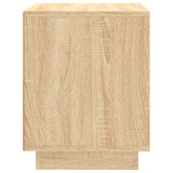 Bedside Cabinets 2 pcs Sonoma Oak 44x35x45 cm Engineered Wood - Low Angle