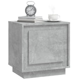 Bedside Cabinets 2 pcs Concrete Grey 44x35x45 cm Engineered Wood - Top-Down View