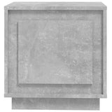 Bedside Cabinets 2 pcs Concrete Grey 44x35x45 cm Engineered Wood - Close-Up Angle