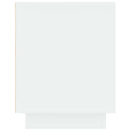 TV Cabinet White 102x35x45 cm Engineered Wood